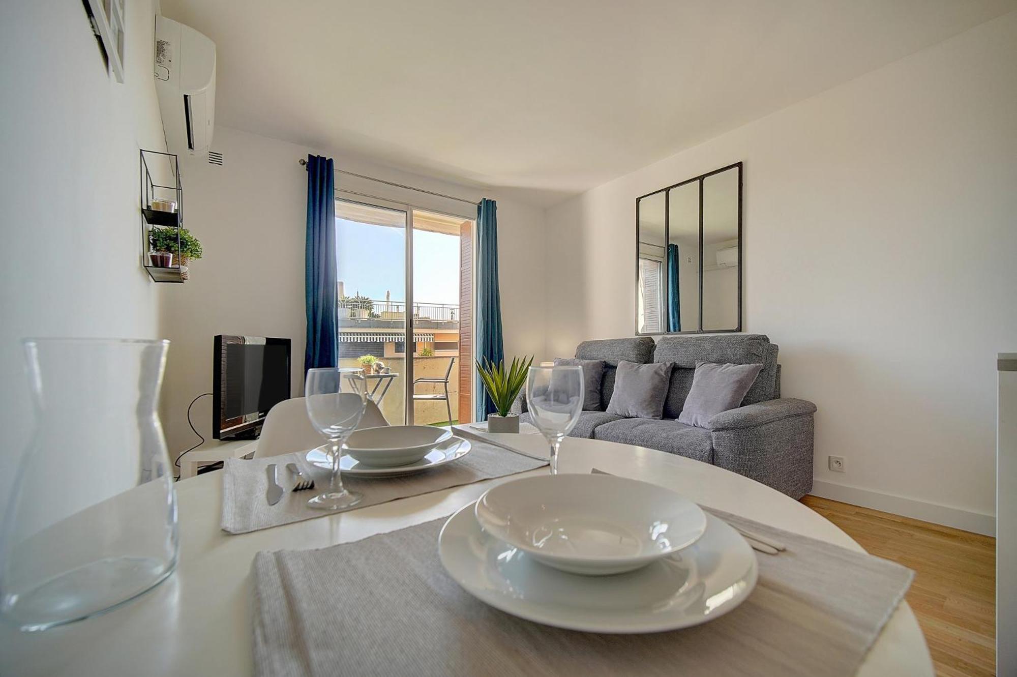 Le Palm - 100m - Croisette - Verriere Cote D'azur Appartement *